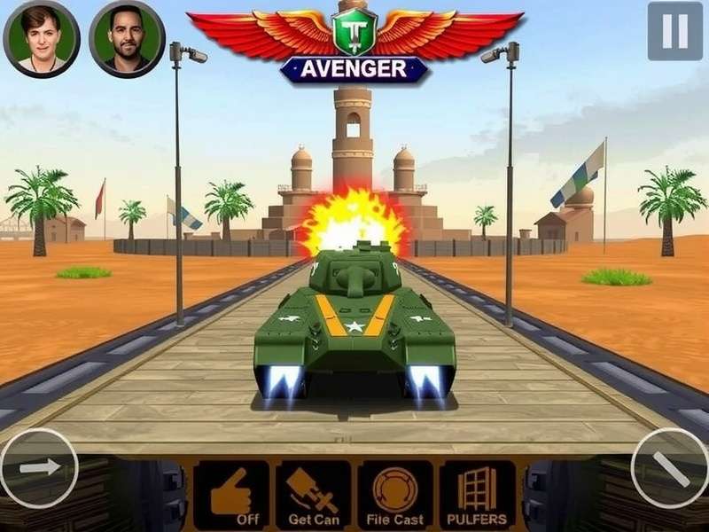 Tank Avenger India Gameplay Screenshot